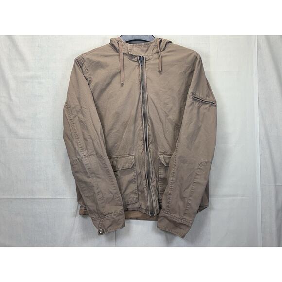 21 Men Brown Utility Worker wear Jacket All American Brand Size L - Picture 1 of 16